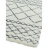 Tapis ivoire et gris style berbère