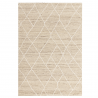 Tapis berbère en laine beige naturel