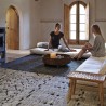 Tapis berbère naturel en laine