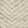 Tapis d'inspiration berbère en laine à franges ivoire et beige