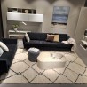 Tapis berbère sur mesure en laine écru fait à la main avec petites fra